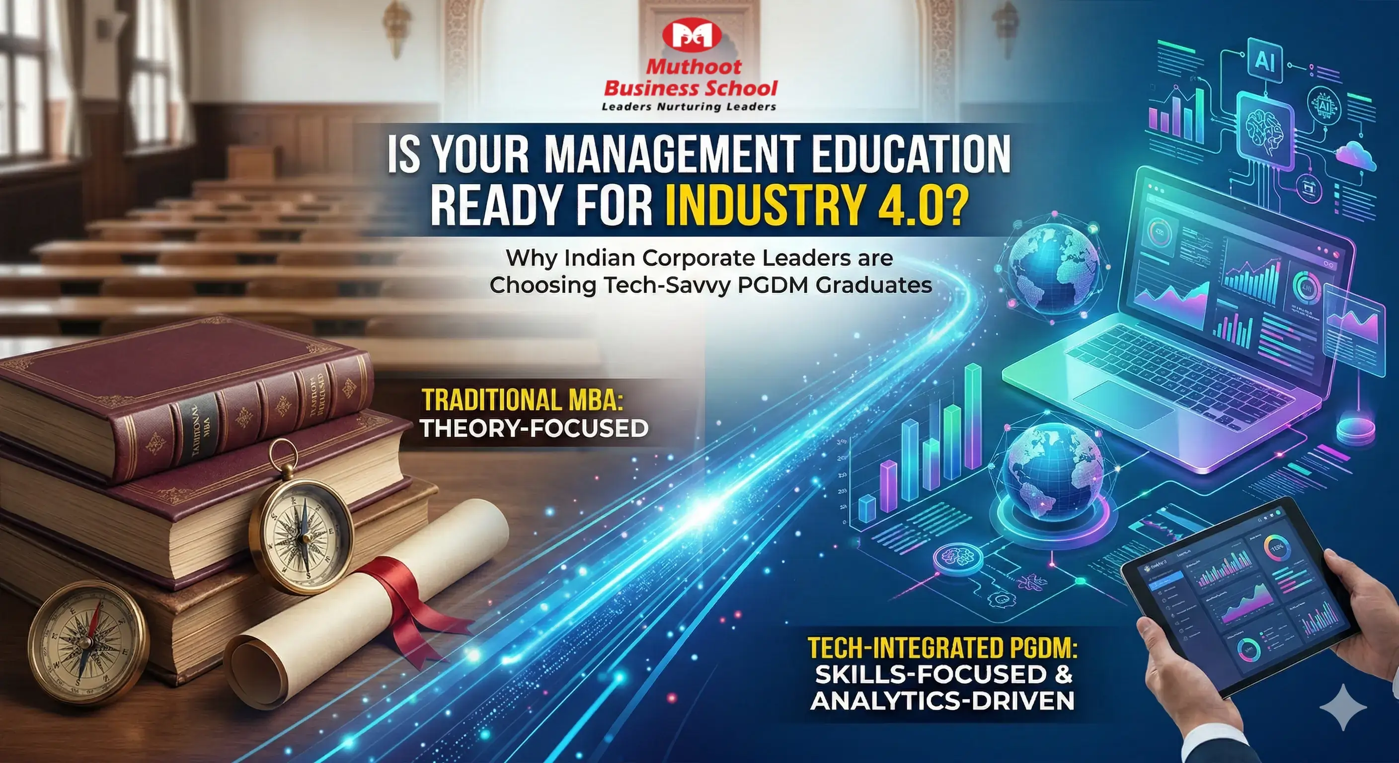 Why Tech-Integrated PGDM Programs Are Replacing Traditional MBAs in India