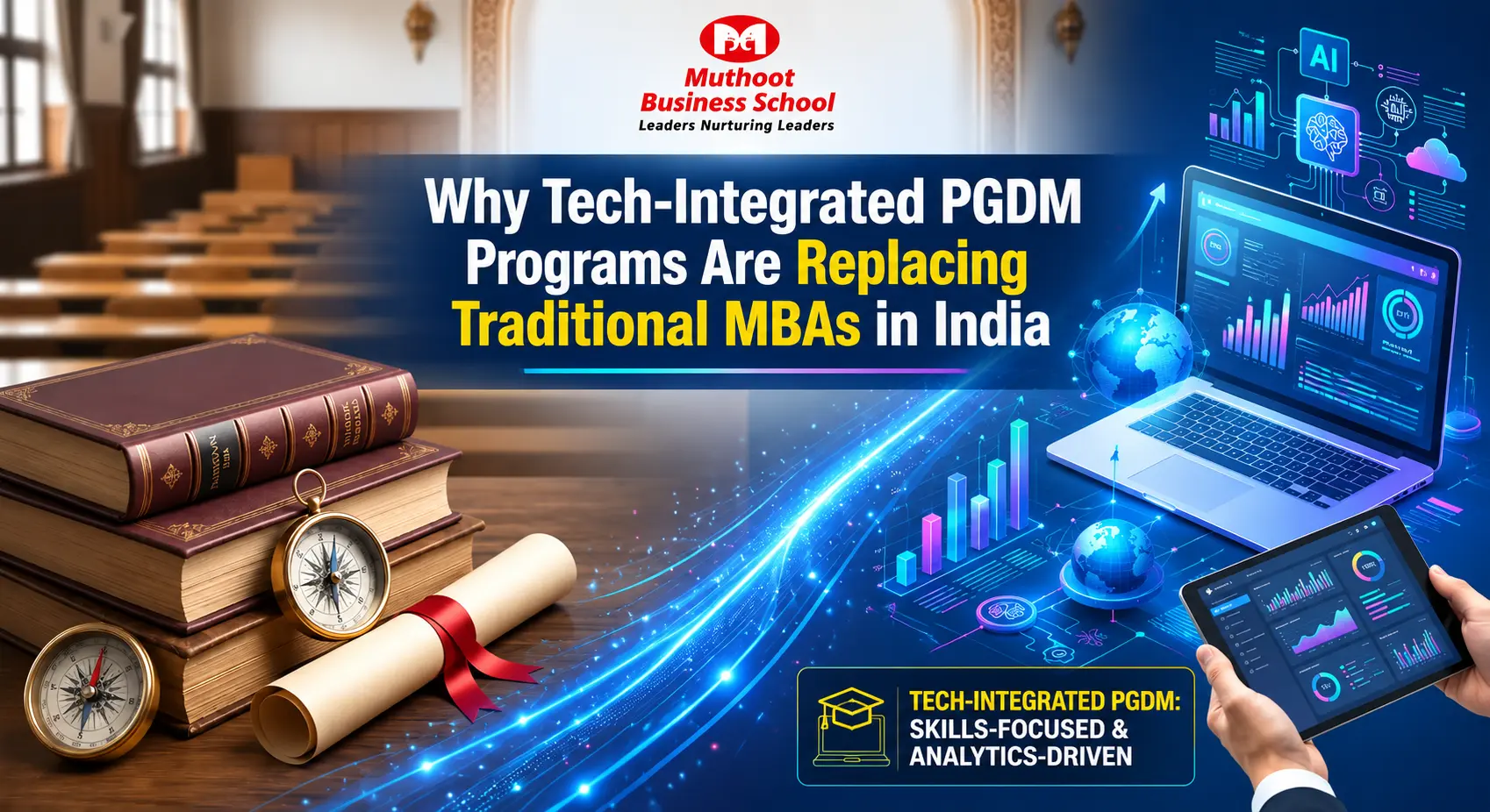 Why Tech-Integrated PGDM Programs Are Replacing Traditional MBAs in India